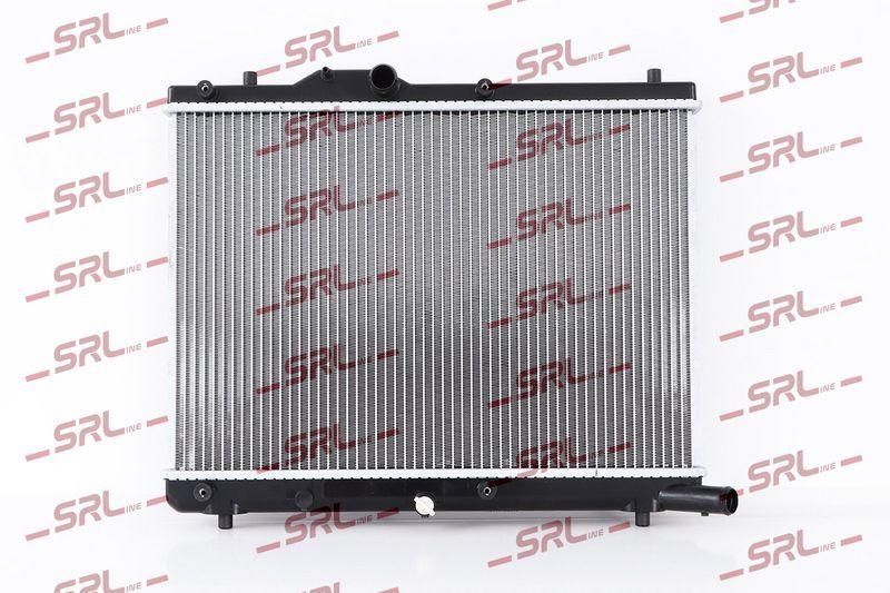 Radiator apa Suzuki Swift 2005-2010, 1.3 DDiS, 538x375x26mm, AC: +/-, fagure brazat, OE 1770062J50, SRLine