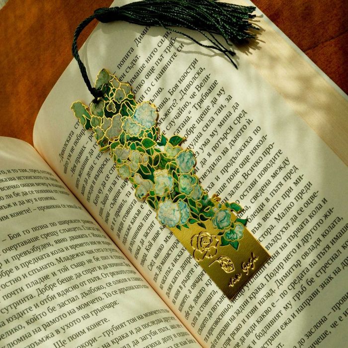 Метални книгоразделители Ван Гог, Клод Моне