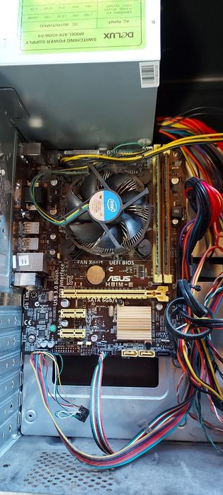 Kit Placa de baza asus h81m i3-4160+8gb ram ddr3