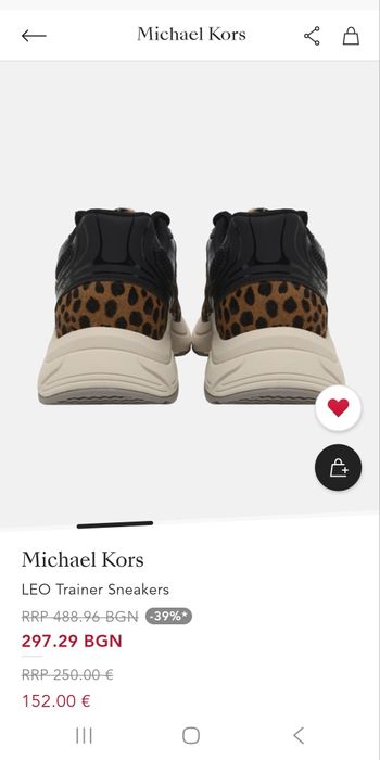 Дамски маратонки сникърси Michael kors