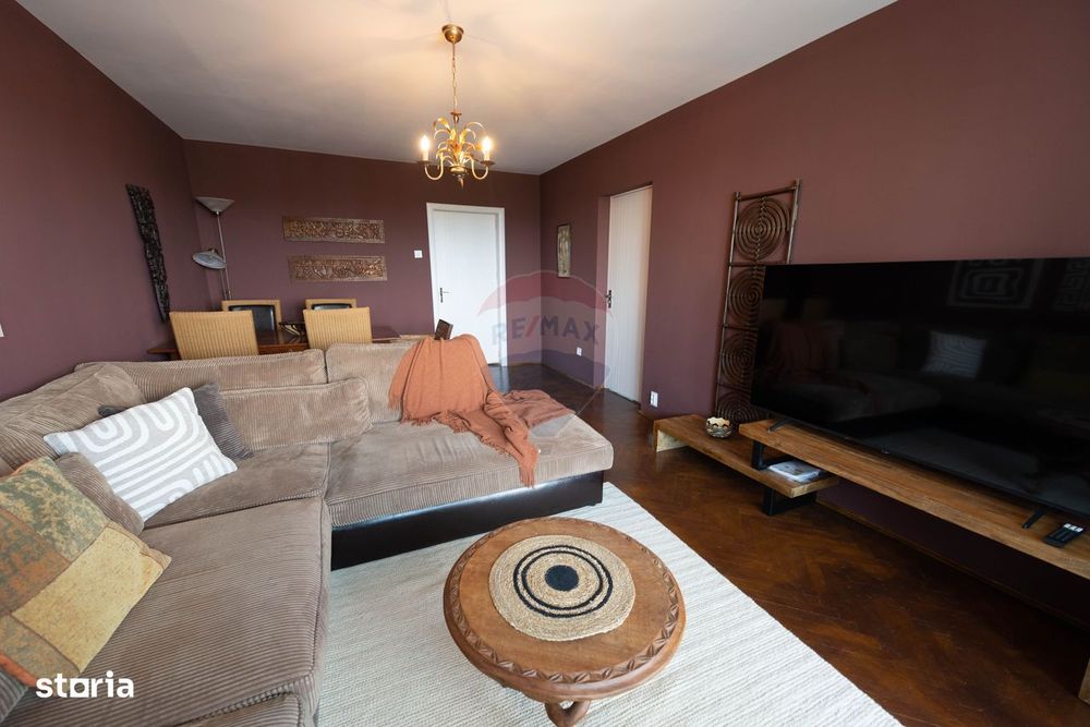 Apartament de inchiriat 3 camere 71mp, zona Domenii