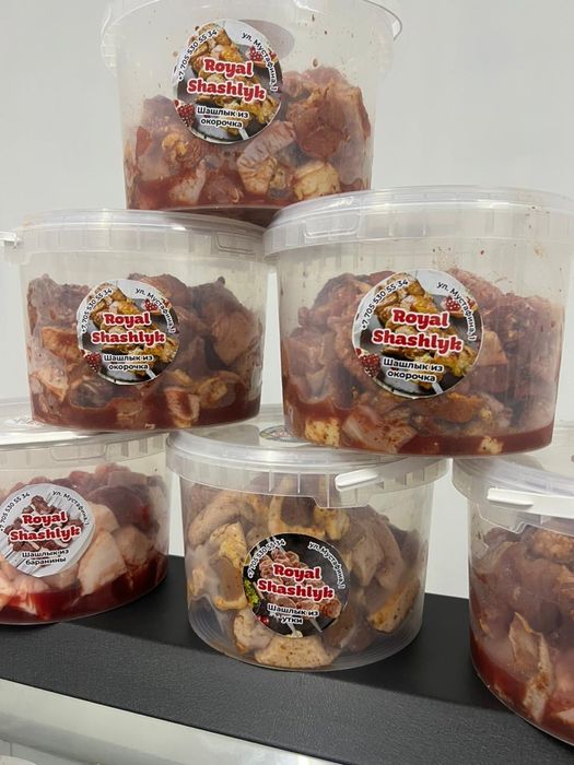 Шашлык в вёдрах 5000тг