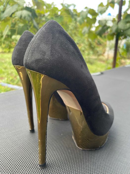 pantofi stiletto, de petrecere, ZARA, 38