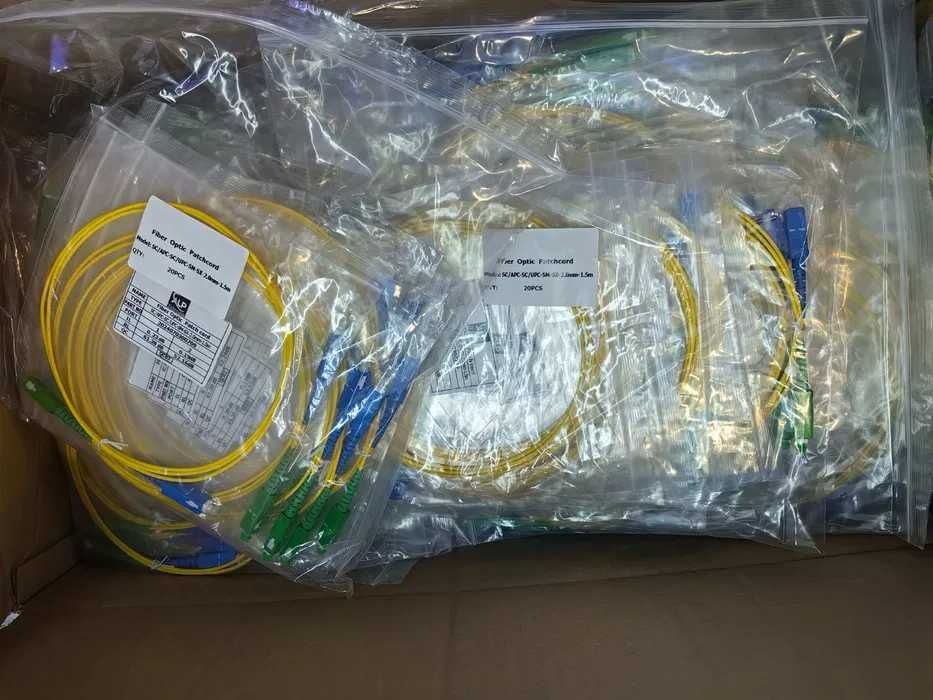 Абонентский терминальный бокс АТБ в комплекте с патч кордом