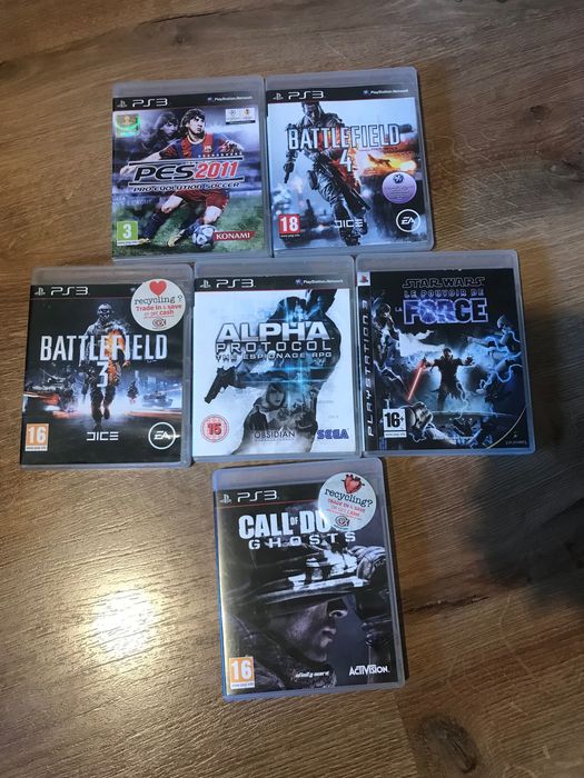 Playstation 3 с 6 Игри  PS3 ПС3