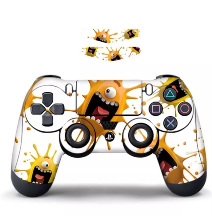 Наклейки на геймпады PlayStation 4