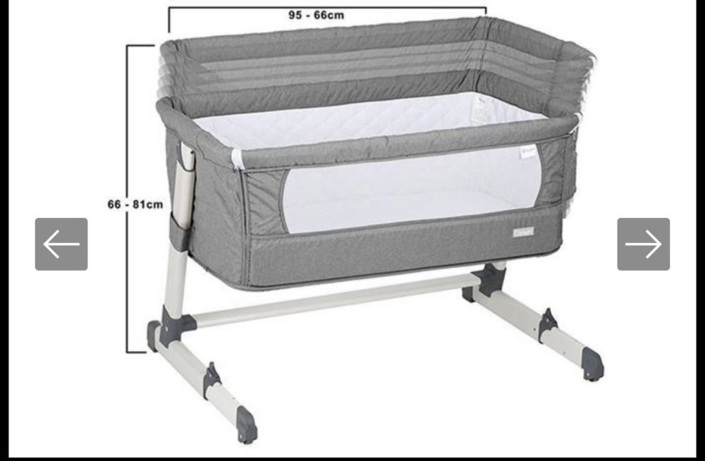 Patut bebelusi Co-sleeper babygo