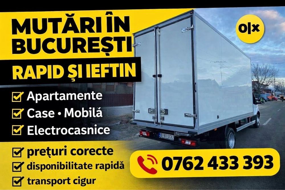 Transport mobila marfa debarasari mutari