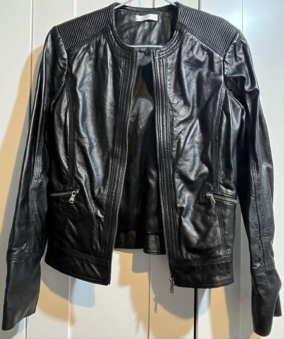 Куртки кожаные женские