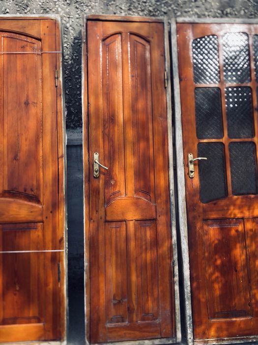 Ағаш есік 6шт косягмен бірге