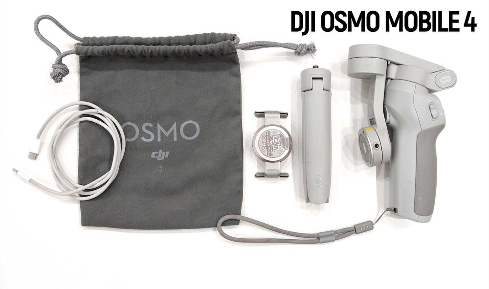DJI Osmo Mobile 4 - стабилизатор для iPhone / Android (влог, видео)