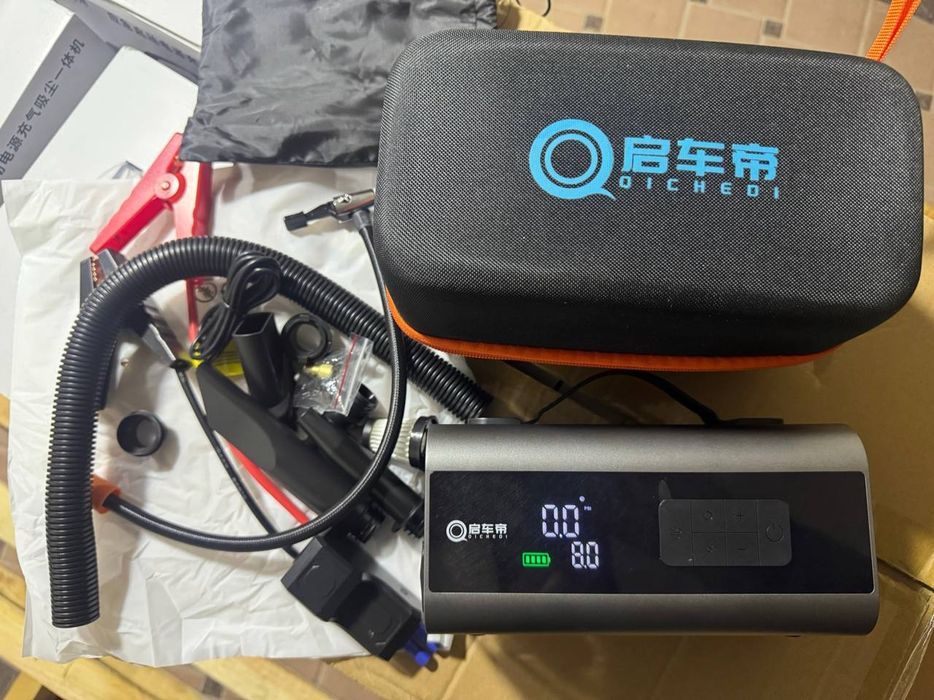 Jump Starter, бустер, пылесос, Повербанк, Powerbank, poverbank