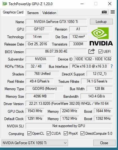 i5-3470 + GTX 1050 Ti + ASUS P8H75-M LE | PHP Service Разград