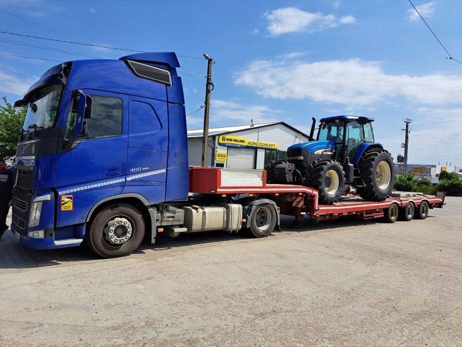 Transport cu semiremorca trailer sau walking floor marfa vrac busteni