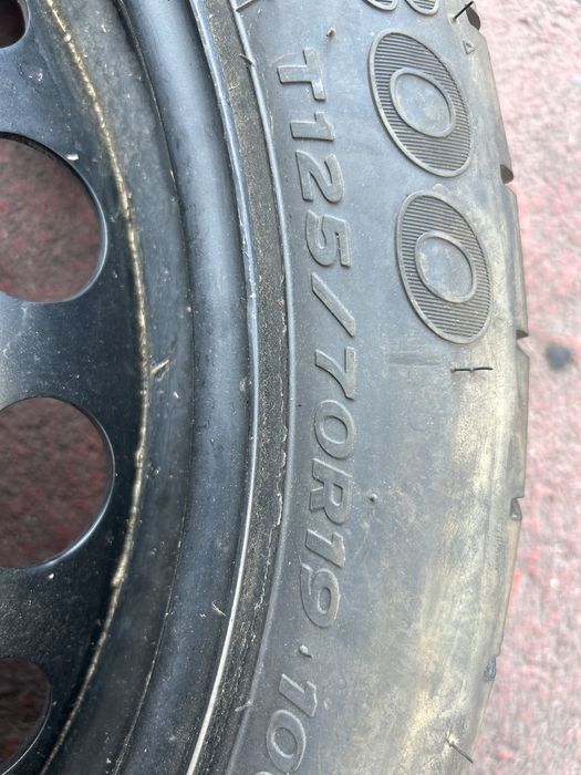 Roata rezerva slim R19 Audi a4 b8 , A5 ,A7 , Q5 etc 5x112 -66.6 butuc