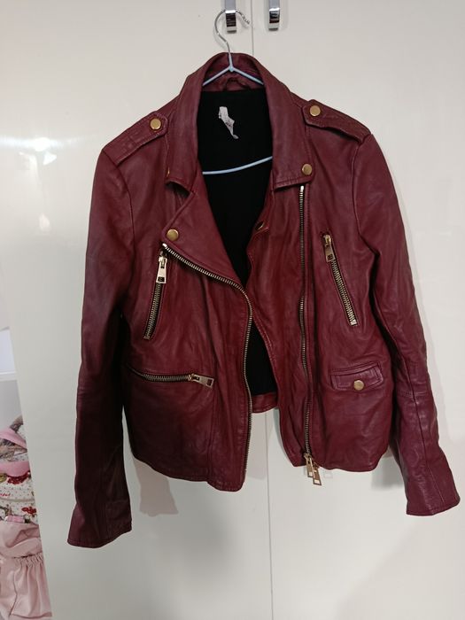 Куртка кожанная женская