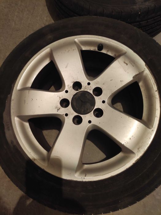 Лети джанти 16 Mercedes Е класа W211 Audi Volkswagen Skoda с летни гуми 205 55 16