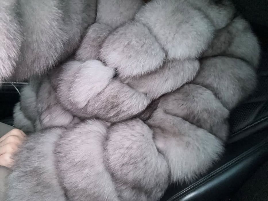 Палто от косъм на самур