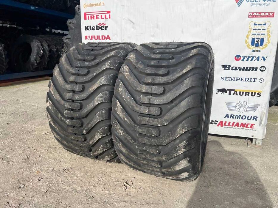 Cauciucuri noi 550/45-22.5 cu 16 pliuri marca CEAT pentru flotation