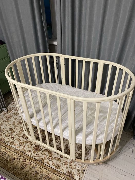 Детская кровать-трансформер манеж