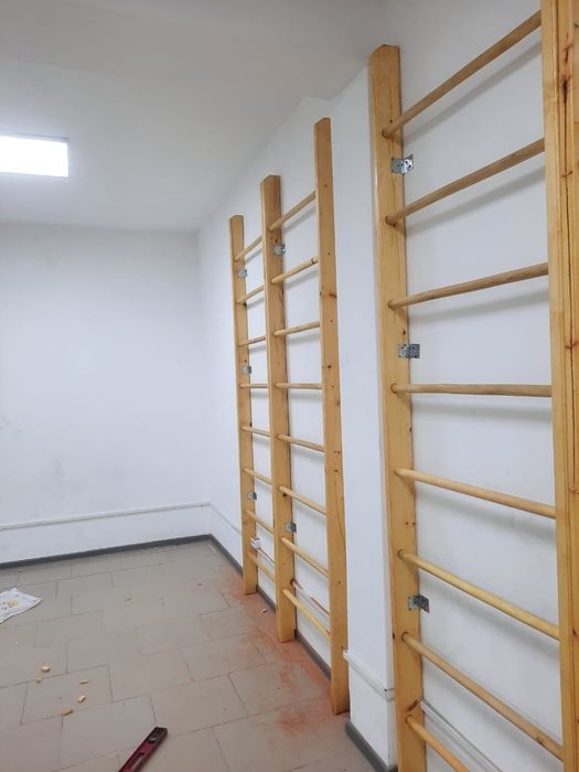 Шведские стенки из дерева