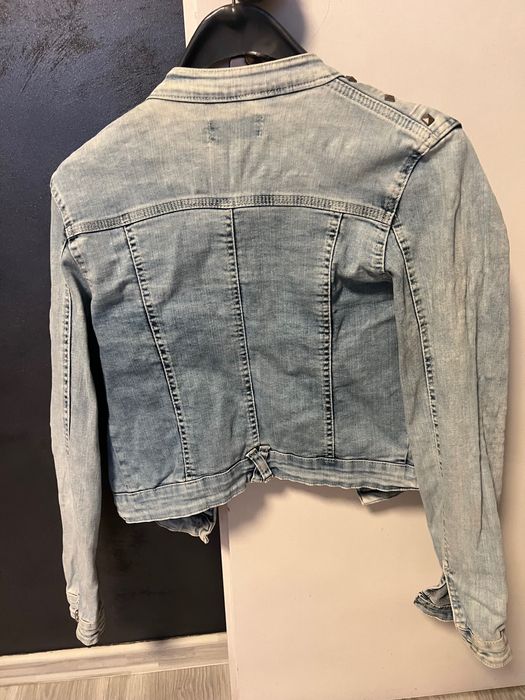 Късо дънково яке