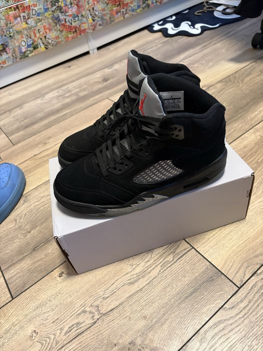 Jordan 5 black metallic