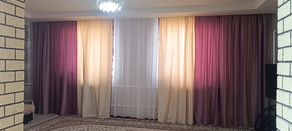 Шторы в зал. Велюр