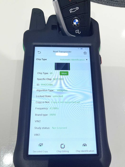 N5F-ID21A Оригинален Ключ BMW X1 X4 X5 X6 VALEO 3248A-ID21A