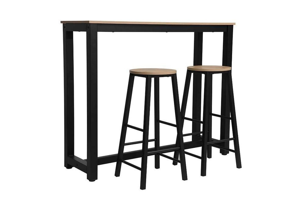 Комплект бар маса с две табуретки Marle, наличен в две цветови решения