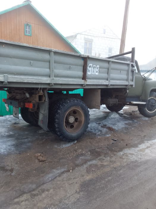 Газ 53 самосвал на ходу
