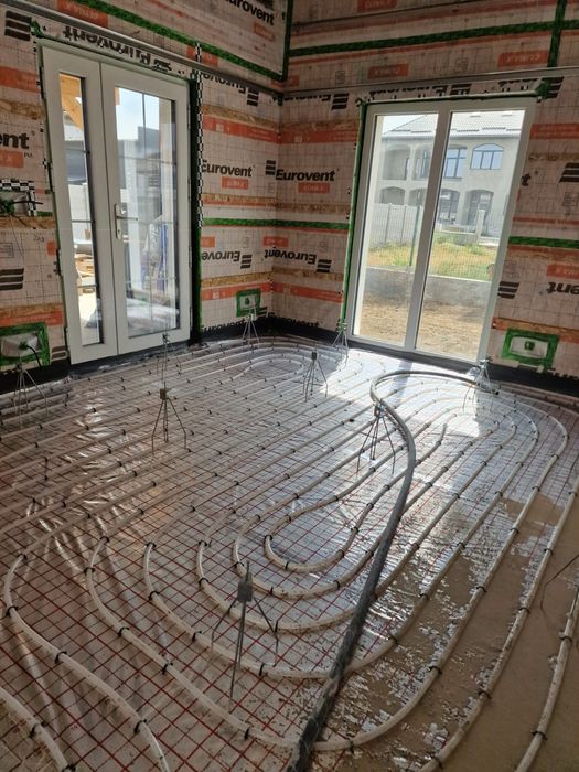 Executam sapă fluida de ipsos