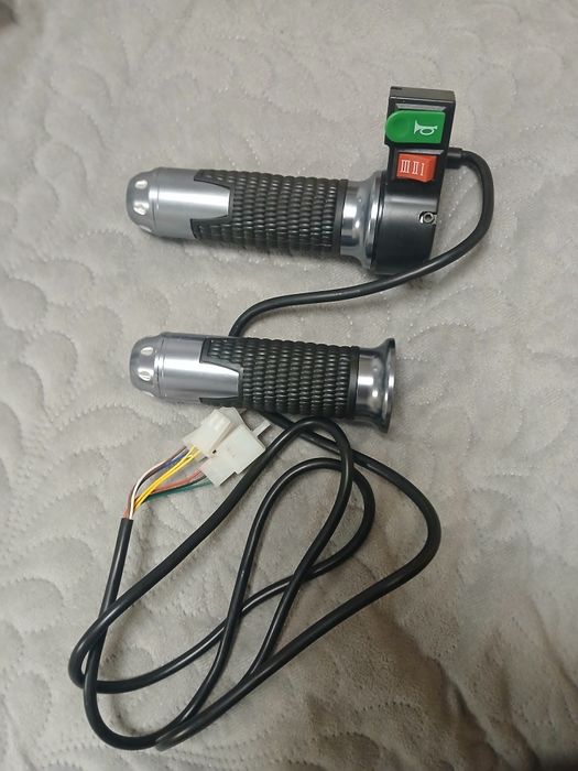 Accelerație scuter electric cu 3 viteze