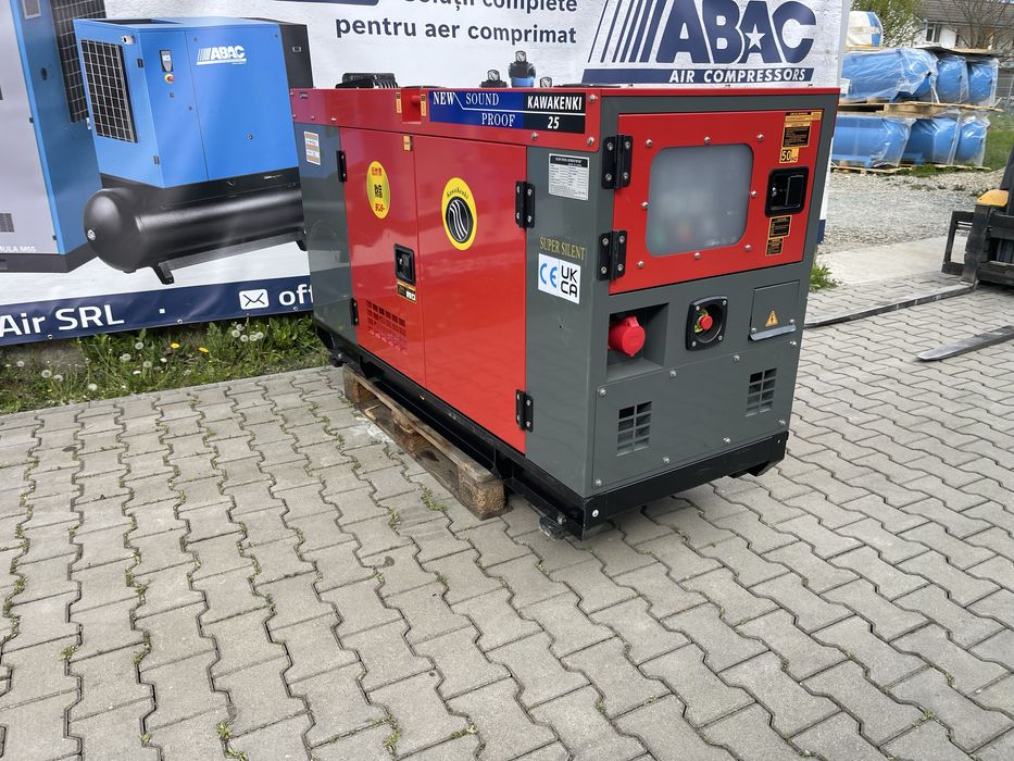 Generator de curent 30kw /25kva prod Nou