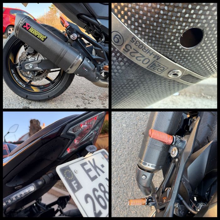 Kawasaki Z800 ABS 2017 Avariat