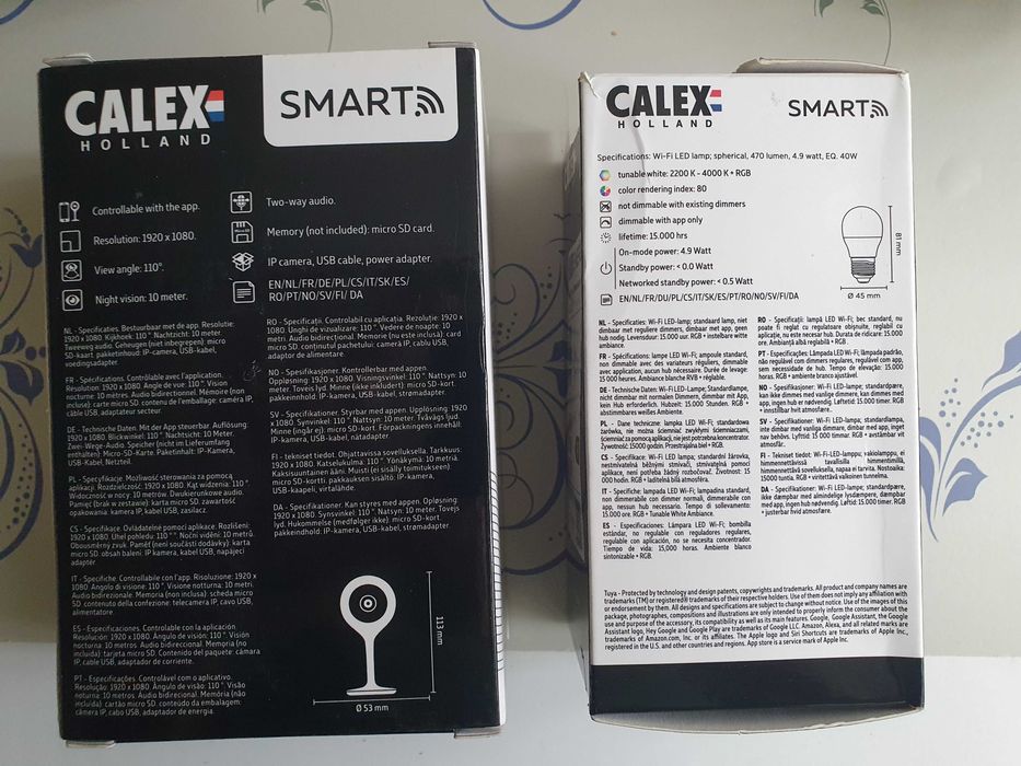 Pachet camera wifi +  Bec Led smart