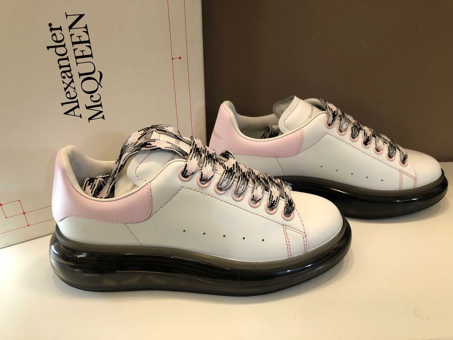 Alexander McQueen 37,5 new model clear sole, originali, full box