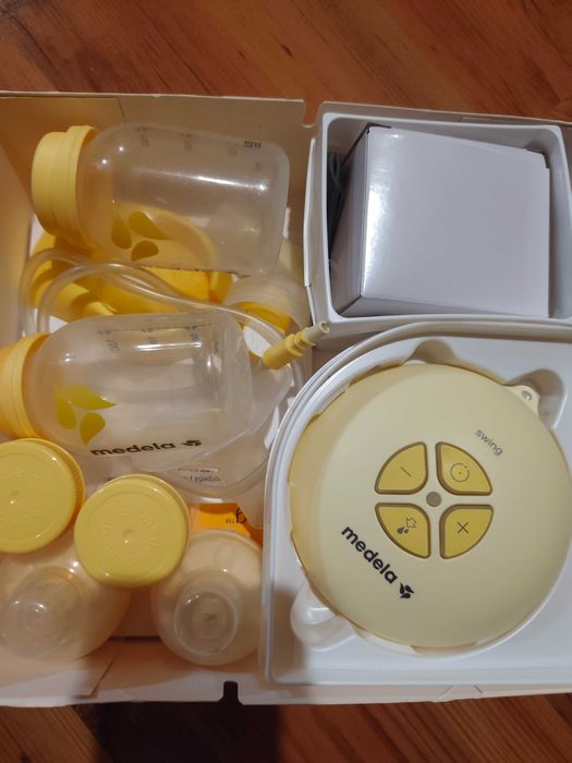 Продавам SWING FLEX двуфазна електрическа помпа Medela + ЧАСТИТЕ