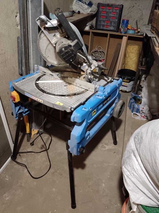 Комбиниран настолен циркуляр GUDE 55173, GFO 1801, 1800 W, 70мм, 558мм