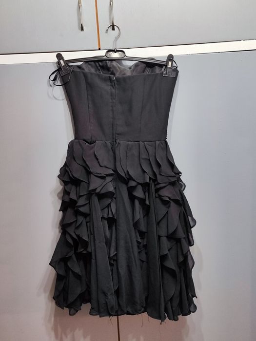 Бална/официална/абитуриентска рокля с мъниста и воали