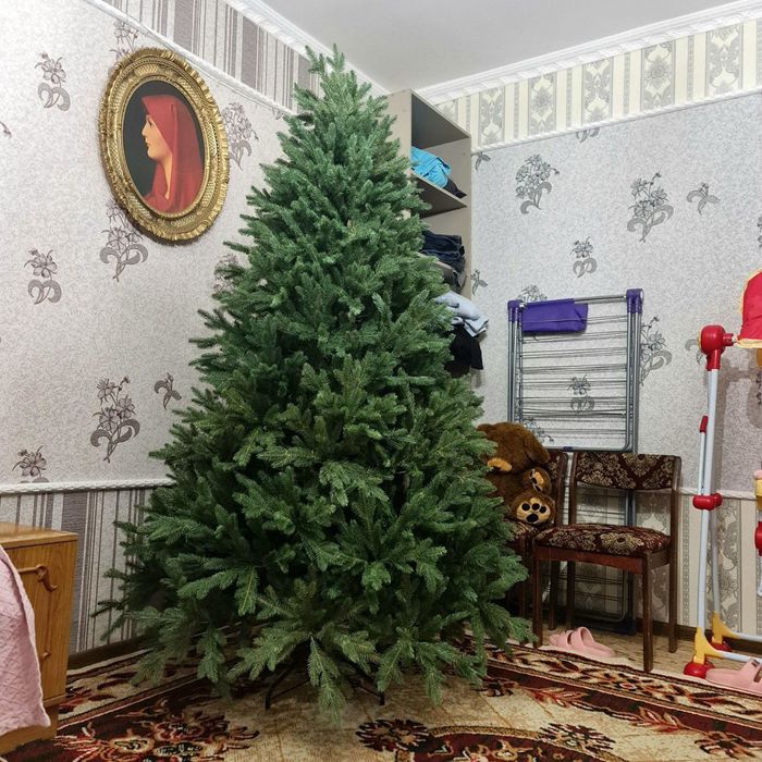 Ёлка натуральная литая 100% гелевая