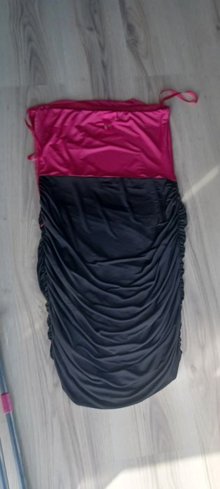 Rochie eleganta scurta Negru/Roz