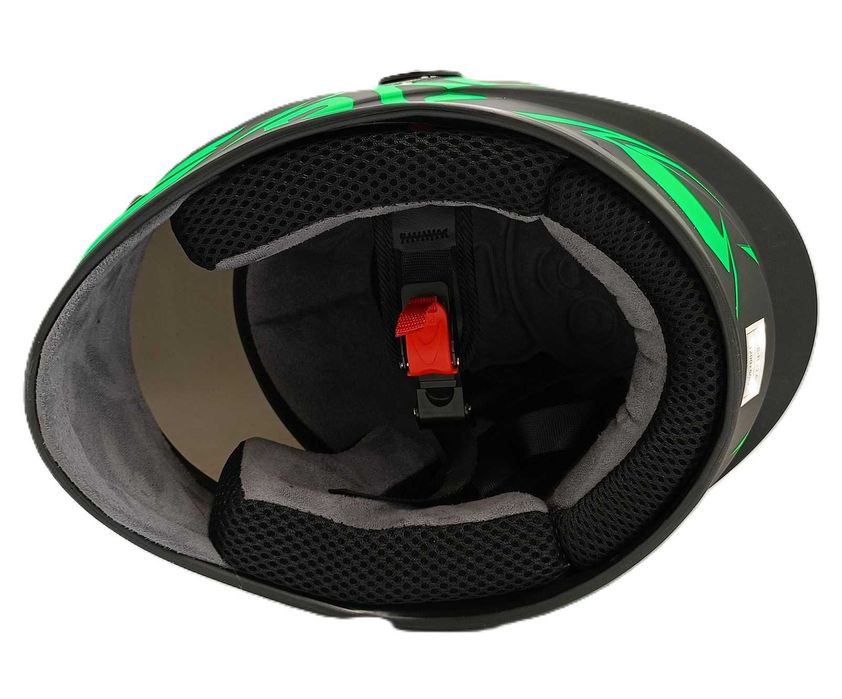 Детски мото комплект каска наколенки налакътници и ръкавици