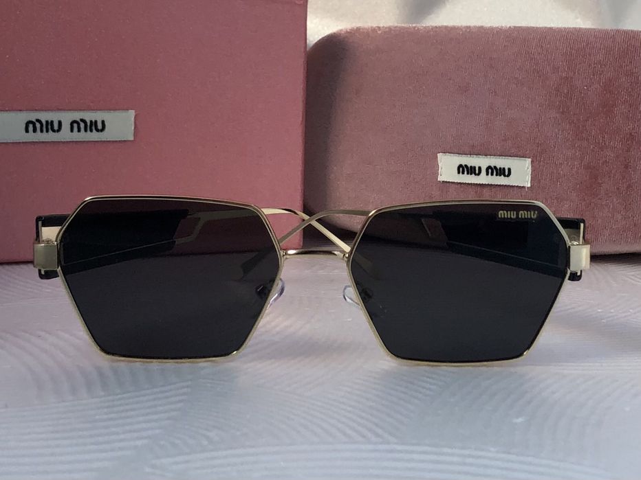 Дамски слънчеви очила шестоъгълни многоъгълни