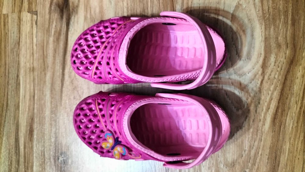 Saboți papuci fetițe roz mărime 23-25