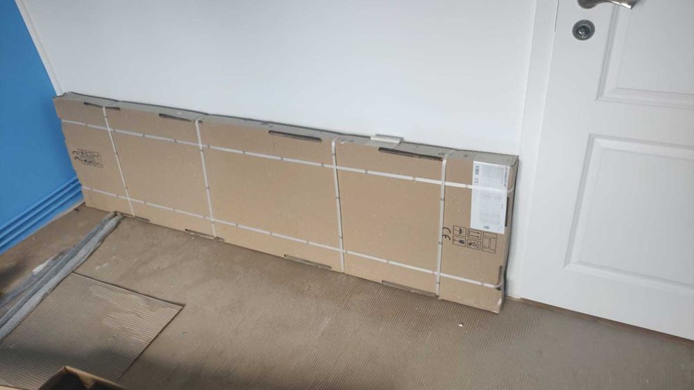 Cabina de dus Radaway Furo Black  (90x100X200 cm, usa culisantă)