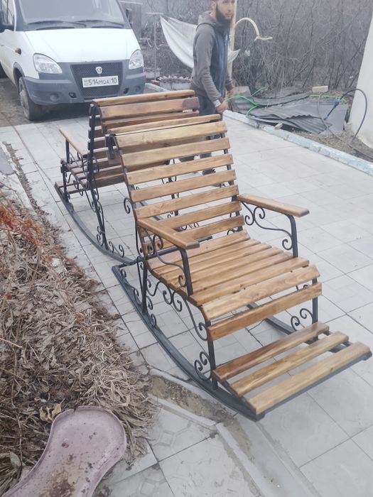 Кресло качалка для дачи