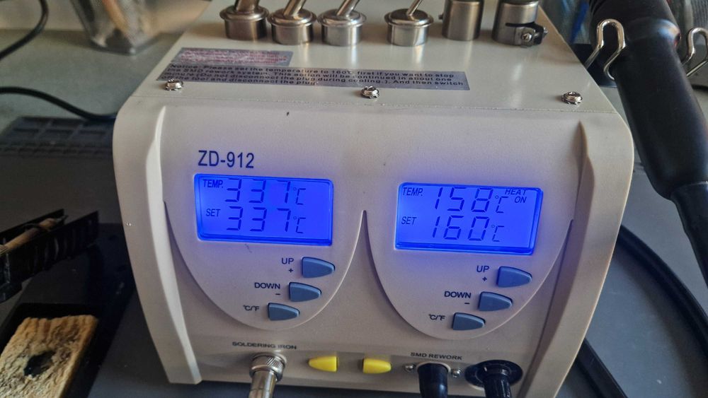 Stație de lipit ZD-912 + letcon nou