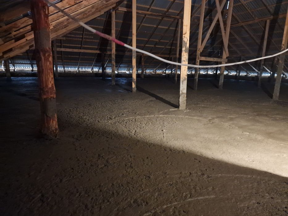 Пенобетон заливаем