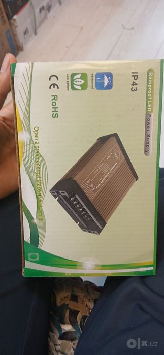 Blok pitaniya 12v 400w girimitichni suvga chidamli orginal